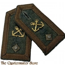 KM schulterklappen feldwebel eines Küsten-Artillerie-Abteilungs   (KM shoulderboards NCO)