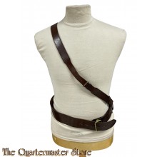 Draagriemstel M.28 (model 1928 maar jaren 50-60) MvO , "bokkentuig" of Sam Browne  (Sam brown belt M28 with sabre carrier 1960)