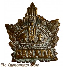 Canadian Collar Badge WWI General List 