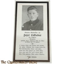 In Memoriam Karte/Death notice Grenadier Regt 