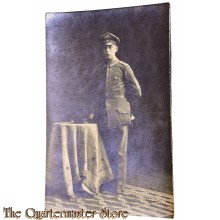Postkarte/Photo 1915 Deutscher Uffz mit seitengewehr und portepee