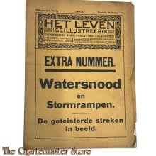 Blad het Leven Geïllustreerd 11 Jrg no 3a Woensdag 19 jan 1916 Watersnood