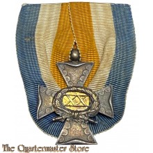 Medaille Onderscheidingsteken voor Langdurige Dienst als officier 20 jaar 