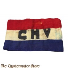 Mouwband C.M.V.  Coördinatie Militair Vervoer KNIL 1945-50