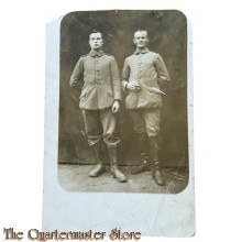 (Feld) Postkarte/Studiophoto 1914 2 Deutsche Soldaten