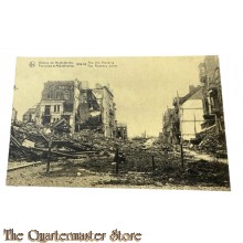 France - Postcard 1918 Ruines de Middelkerke, Rue Van Rinsberg