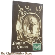 France - Postcard 1914 Bonne Annee