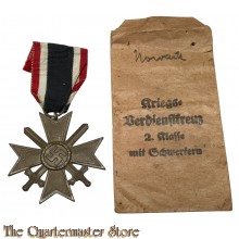 Kriegsverdienst Kreuz 2. Klasse mit Schwerter mit Tute (War Merit Cross 2nd Class with swords and paper bag)