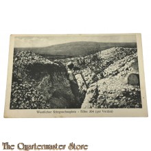 (Feld) Postkarte/Studiophoto 1916 Westlicher Kriegsschauplatz - Hohe 304 (vor Verdun)