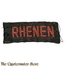 Straatnaam Regiment Rhenen  (Regiment Veld Artillerie)