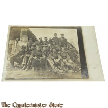(Feld) Postkarte 1917 Soldatengruppe 