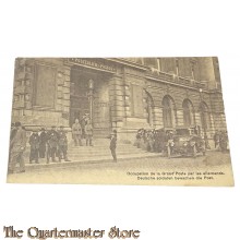 France - Postcard 1914 Occupation de la Grand' Poste par les allemands