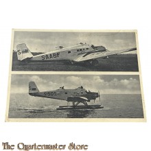 Junckers Fotokarte no 29 - Ganzmetall-Flugzeug Junkers-K 30 (Land- und Wasser)