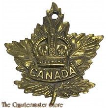 Cap badge WW1 CANADA (Sweetheart hanger) 