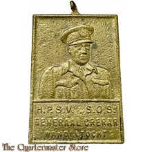 (Walking) Medal depicting General Crerar 