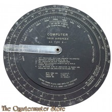 WWII US AAF Computer, True Airspeed, Type G-1