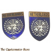 Set Metal DUI’s Dutch detachment Korea 1952/54