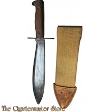 US Army M1917  Bolo Knife with Scabbard (Plumb) 