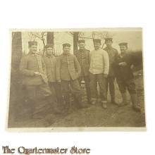 (Photo) Postkarte 1915 , 7 German soldiers posing 