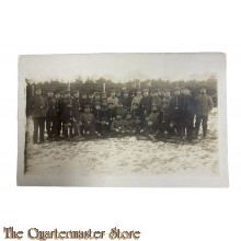 Postkarte/ Photo 1914 gruppe Deutsche Soldaten