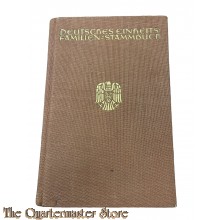 WW2 Deutsches Einheits-Familien-Stammbuch 1932-1945