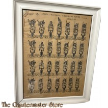 France - Framed Poster Armee Francaise 1914-18 Chasseurs Alpine