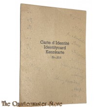 Deutsche Kennkarte 1947 no 351 Lierschied Kreis St. Gearshaussen