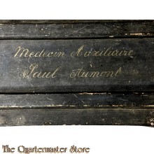 France - WW1 named Footlocker (Medicine Militaire)