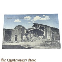 (Feld) Postkarte 1916 Raucourt , Frankreich Kirche