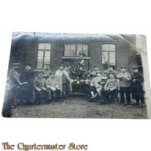 (Feld) Postkarte 1916 Gruppe Deutsche Offiziere Weihnachten 