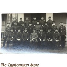 (Feld)postkarte 1914 Gruppe Deutsche Soldaten