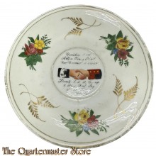 Porzellan Teller Dienstzeit Inf Regt no 69 Trier 1903-05 (China plate 1903-05 Dienstzeit Triet Inf Regt no 69)