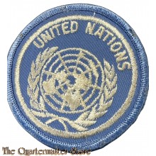 Cloth cap/sleeve badge United Nations