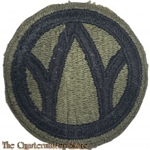 Mouwembleem 89th Infantry Division  green back(Sleeve patch 89th Infantry Division)