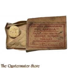 France - WW2  Pastiles  combustibles (WW2 French Fuel tablets)