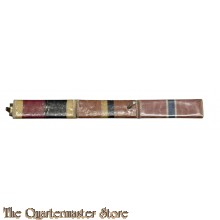 3 piece WW2 US Army ribbon bar Wulf Brown (plastic covered)