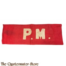 Mouwband P.M. Ned Indië (rood)