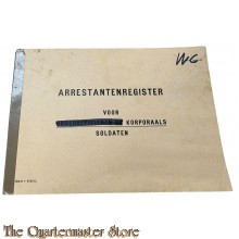 KL Arrestantenregister voor  —- Korporaals en Soldaten 