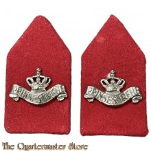 Kraag emblemen Garde Regiment Prinses Irene 