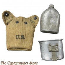Cover M1910 with canteen and cup (Veldfles met mok en hoes M1910)