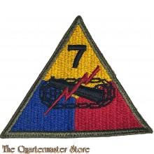Mouwembleem 7th Armored Divison (Sleevebadge 7e Armored Division)