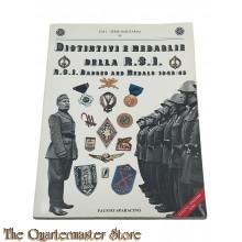 Book - Distintivi e medaglie delle R.S.I. (Insignia and medals of the RSI)