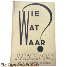 Book - Wie wat waar jaarboek 1943 
