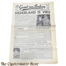 Krant - Gazette van Limburg  6 mei 1945