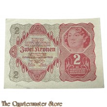 Austria/Hungary - Bank note 1922 Zwei Kronen 