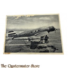 Junckers Fotokarte - Ganzmetall-Kabinen-Flugzeug Junkers-Ju 160