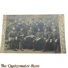(Feld)postkarte 1912 Gruppe Deutsche Soldaten