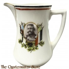 Patriotisches Milch kanchen mit Hindenburg (Patriotic china milkcan with portret Hindenburg)
