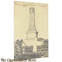 France - Postcard WW1 (Marne). - MAURUPT-LE-MONTOY. - Le monument aux armées
