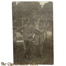 Photo 1914 2 Deutsche Soldaten 